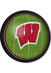 The Fan-Brand Wisconsin Badgers On the 50 Slimline Lighted Wall Sign