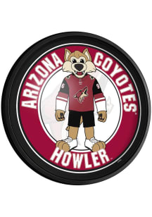 The Fan-Brand Arizona Coyotes Howler Round Slimline Lighted Wall Sign