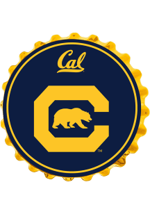 The Fan-Brand Cal Golden Bears Block C Bottle Cap Wall Sign