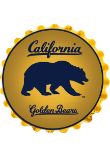 The Fan-Brand Cal Golden Bears Mascot Bottle Cap Wall Sign