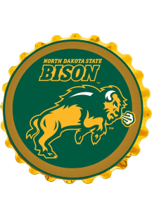 The Fan-Brand North Dakota State Bison Charging Bottle Cap Wall Sign