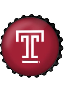 The Fan-Brand Temple Owls Logo Bottle Cap Wall Sign