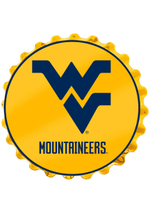 The Fan-Brand West Virginia Mountaineers Bottle Cap Wall Sign