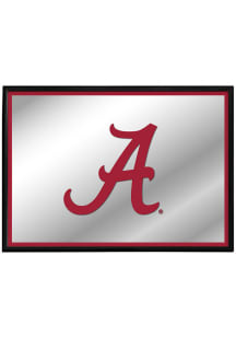 The Fan-Brand Alabama Crimson Tide Framed Mirrored Wall Sign
