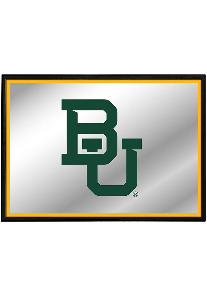 Baylor Bears Framed Mirrored Wall Sign