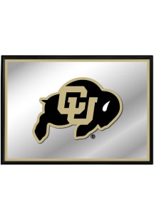 The Fan-Brand Colorado Buffaloes Framed Mirrored Wall Sign
