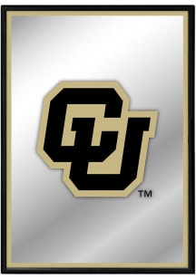The Fan-Brand Colorado Buffaloes University Framed Mirrored Wall Sign