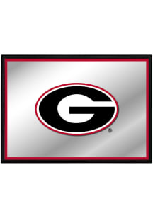 The Fan-Brand Georgia Bulldogs Framed Mirrored Wall Sign