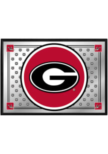 The Fan-Brand Georgia Bulldogs Team Spirit Framed Mirrored Wall Sign