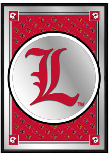 The Fan-Brand Louisville Cardinals Letter Team Spirit Mirrored Wall Sign
