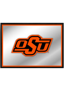 The Fan-Brand Oklahoma State Cowboys Framed Mirrored Wall Sign