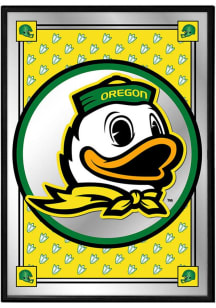 The Fan-Brand Oregon Ducks Mascot Team Spirit Mirrored Wall Sign