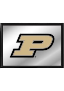 The Fan-Brand Purdue Boilermakers Framed Mirrored Wall Sign