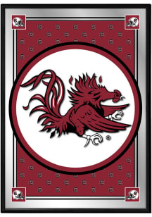 The Fan-Brand South Carolina Gamecocks Mascot Team Spirit Mirrored Wall Sign