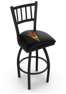 Arizona State Sun Devils Pitchfork Swivel Counter Pub Stool - Black