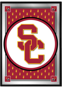 The Fan-Brand USC Trojans SC Team Spirit Mirrored Wall Sign