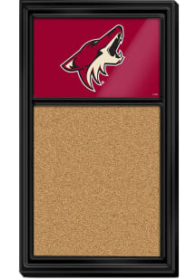 The Fan-Brand Arizona Coyotes Cork Noteboard Sign
