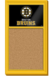 The Fan-Brand Boston Bruins Cork Noteboard Sign