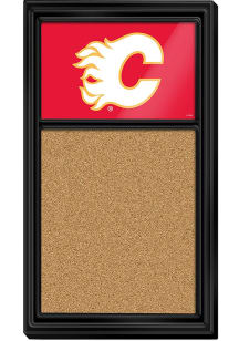 The Fan-Brand Calgary Flames Cork Noteboard Sign
