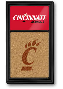 The Fan-Brand Cincinnati Bearcats Dual Logo Cork Noteboard Sign