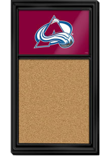 The Fan-Brand Colorado Avalanche Cork Noteboard Sign