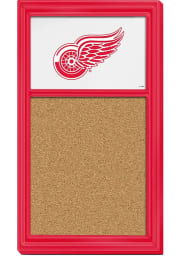 Detroit Red Wings Cork Noteboard Sign