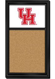 Houston Cougars Cork Noteboard Sign