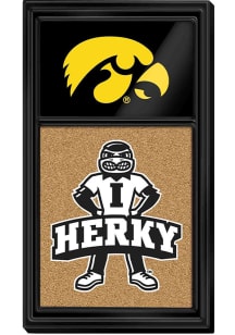 The Fan-Brand Iowa Hawkeyes Herky Cork Noteboard Sign