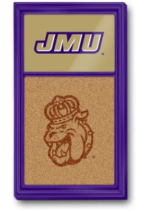 The Fan-Brand James Madison Dukes Cork Noteboard Sign