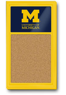The Fan-Brand Michigan Wolverines Cork Noteboard Sign