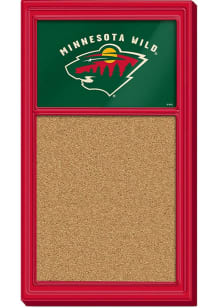 The Fan-Brand Minnesota Wild Cork Noteboard Sign