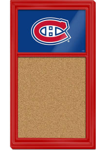 The Fan-Brand Montreal Canadiens Cork Noteboard Sign