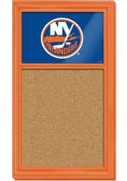 New York Islanders Cork Noteboard Sign