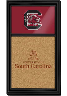 The Fan-Brand South Carolina Gamecocks Dual Logo Cork Noteboard Sign