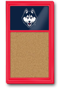 The Fan-Brand UConn Huskies Mascot Cork Noteboard Sign