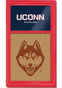 The Fan-Brand UConn Huskies Dual Logo Cork Noteboard Sign