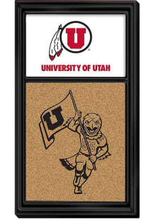 The Fan-Brand Utah Utes Swoop Cork Noteboard Sign