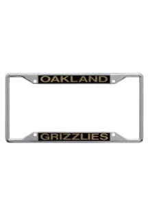 Oakland University Golden Grizzlies Team Name License Frame