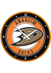 Anaheim Ducks Modern Disc Wall Clock