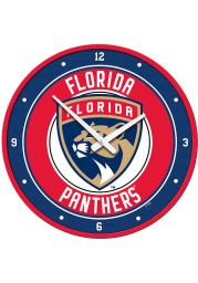 Florida Panthers Modern Disc Wall Clock