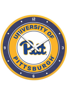 Pitt Panthers Modern Disc Wall Clock