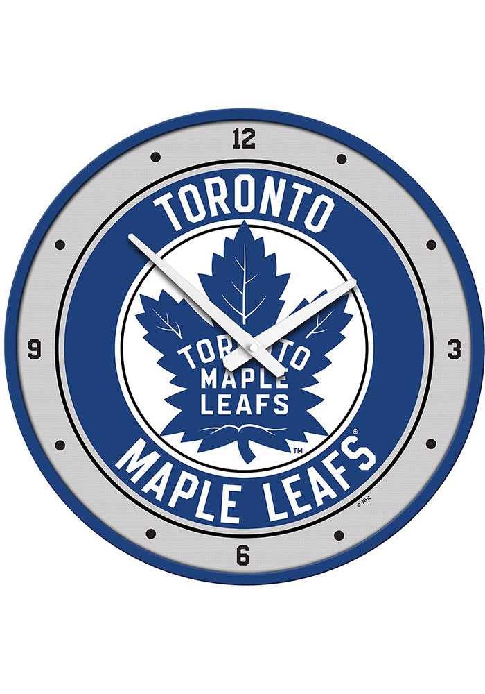 Toronto Maple Leafs Modern Disc Wall Clock