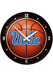 UCLA Bruins Basketball Modern Disc Wall Clock