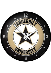 Vanderbilt Commodores Modern Disc Wall Clock