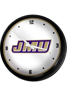 James Madison Dukes Retro Lighted Wall Clock