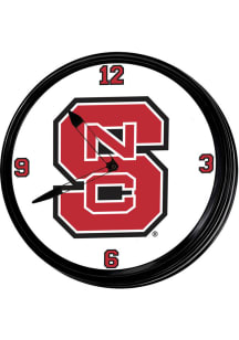 NC State Wolfpack Retro Lighted Wall Clock