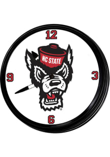 NC State Wolfpack Tuffy Retro Lighted Wall Clock