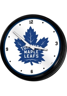 Toronto Maple Leafs Retro Lighted Wall Clock