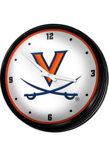 Virginia Cavaliers Retro Lighted Wall Clock