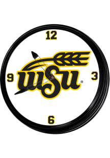 Wichita State Shockers University Seal Retro Lighted Wall Clock